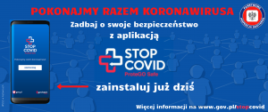 Sanepid zachęca do korzystania z aplikacji STOP C